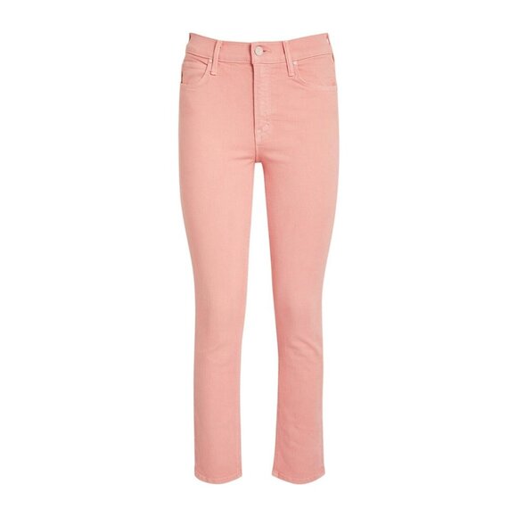 NWT Mother Mid Rise Dazzler Ankle in Play Date Quartz Pink Stretch Jeans 27 - Picture 8 of 8
